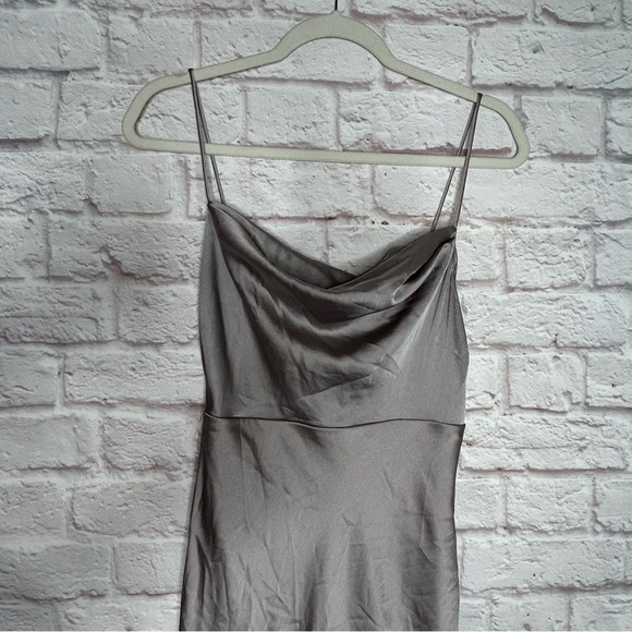 FAME and PARTNERS Rosabel Satin Maxi Dress - Picture 5 of 16